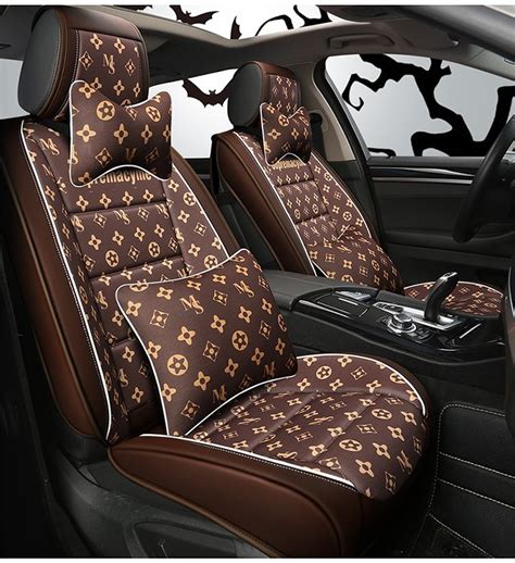 louis vuitton car seat cover set|louis vuitton steering wheel cover.